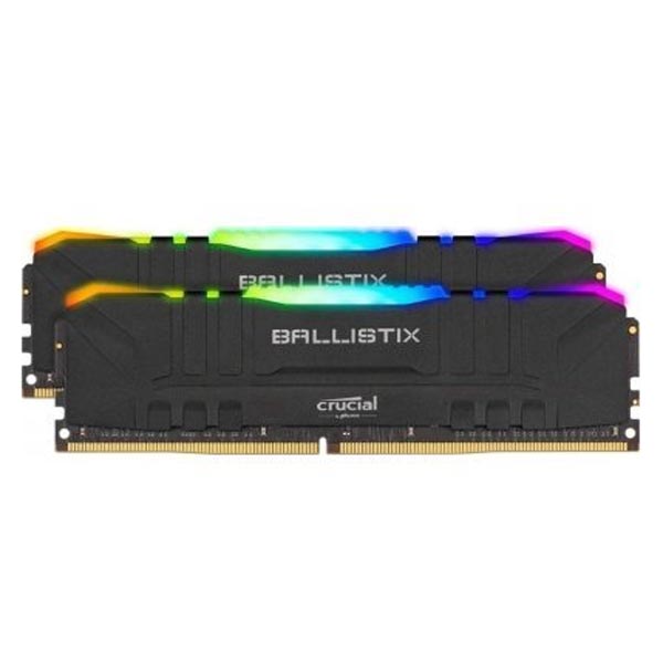 Crucial Ballistix DDR4 32GB (2x16GB) 3200MHz CL16 Unbuffered RGB Black