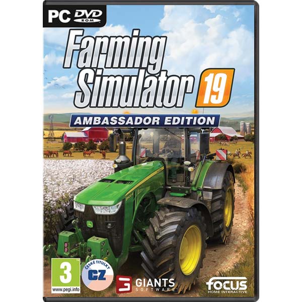 Farming Simulator 19 CZ (Ambassador Edition)