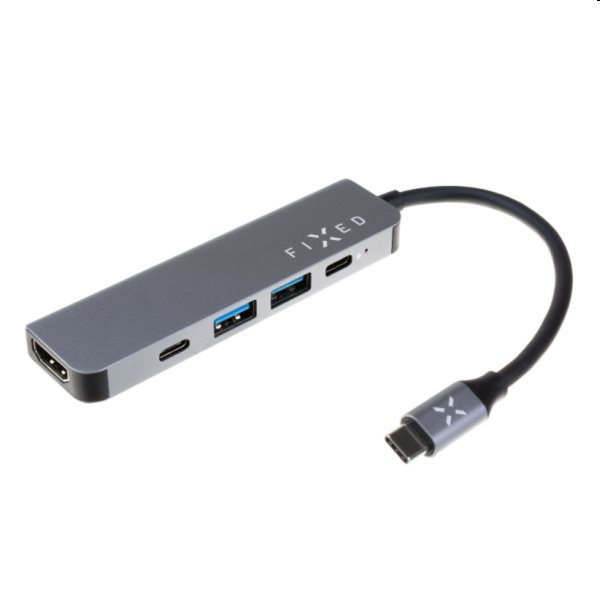FIXED HUB Mini 5 v 1 s USB-C pre notebooky a tablety FIXED HUB Mini 5 v 1 s USB-C pre notebooky a tablety