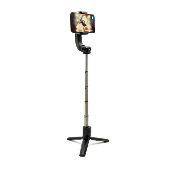 FIXED Snap Action Selfie tripod so stabilizátorom a diaľkovou spúšťou, čierny FIXSS-SNA-BK