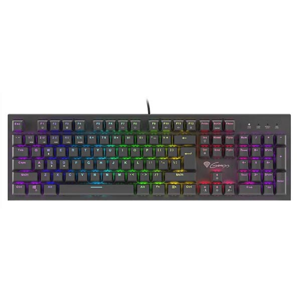 Genesis Thor 300 RGB Keyboard US Layout, Outemu Red