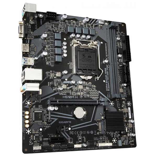 Gigabyte H510M H, Intel H510, LGA1200, 2xDDR4, LaN, mATX Gigabyte H510M H, Intel H510, LGA1200, 2xDDR4, LaN, mATX