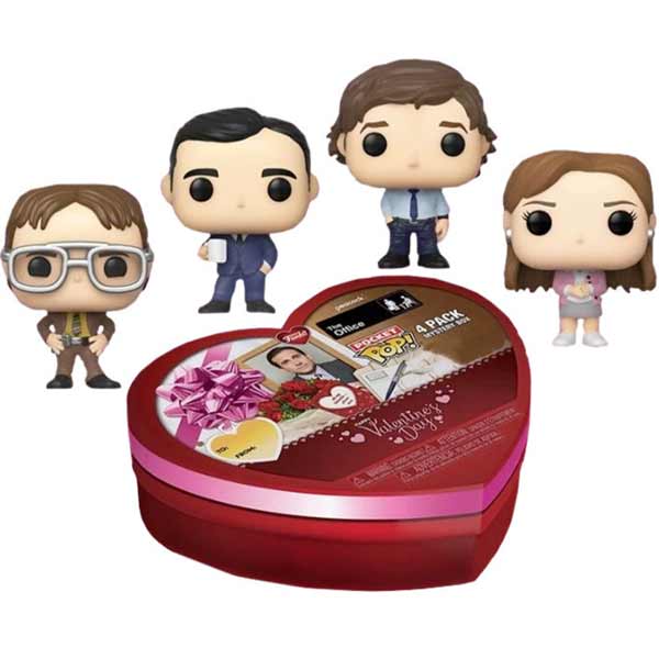 POP! 4 Pack Happy Valentine’s Day (The Office) Special Edition