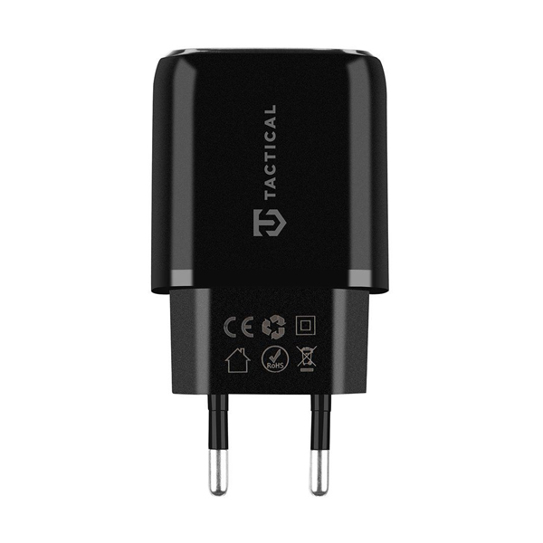Cestovná duálna nabíjačka Tactical Field Plug Dual 20 W, čierna Cestovná duálna nabíjačka Tactical Field Plug Dual 20 W, čierna