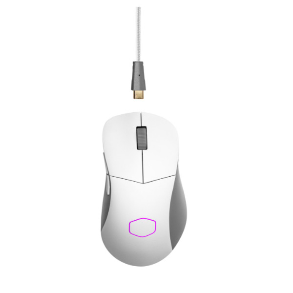 Cooler Master MM731 bezdrôtová herná myš, biela