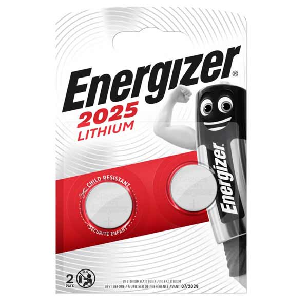 Energizer CR2025 2 pack