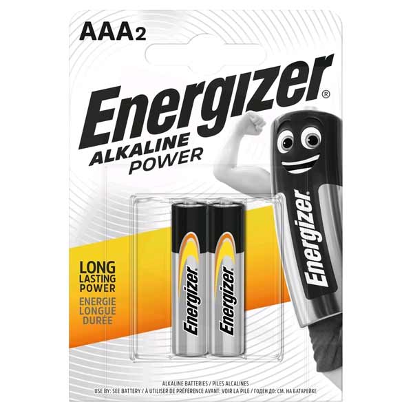 Energizer Alkaline Power AAA/2 LR03/2