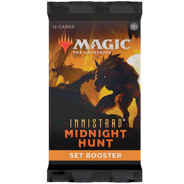 Kartová hra Magic: The Gathering Innistrad: Midnight Hunt Set Booster (12 kariet)