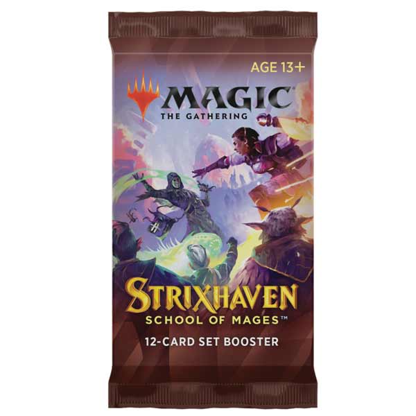 Kartová hra Magic: The Gathering Strixhaven: School of Mages Set Booster (12 kariet)