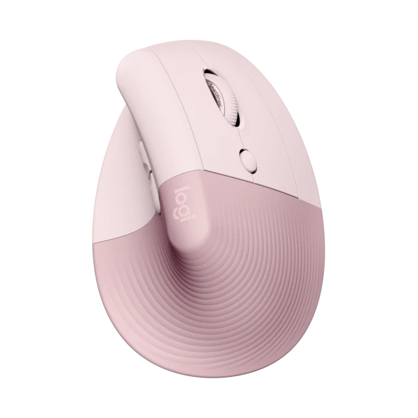 Vertikálna myš Logitech Lift Vertical Ergonomic Mouse, ružová 910-006478