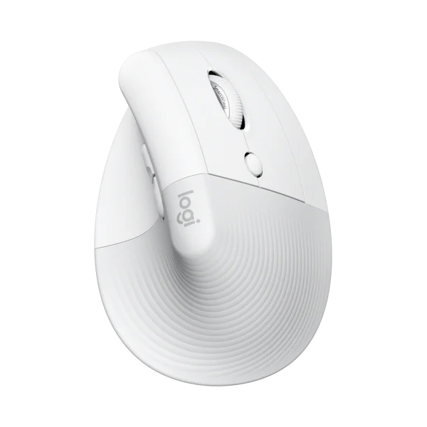 Vertikálna myš Logitech Lift Vertical Ergonomic myš, biela 910-006475