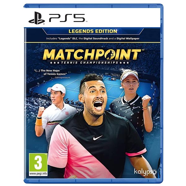 E-shop Matchpoint: Tennis Championships (Legends Edition) PS5