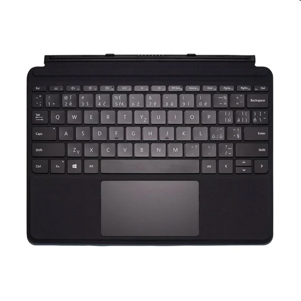 E-shop Microsoft Surface Go Type Cover CZSK, puzdro s klávesnicou, čierne TXK-00005