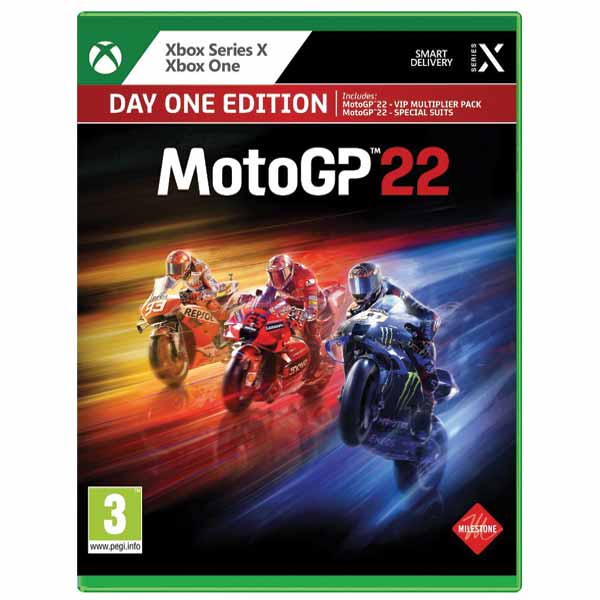 MotoGP 22 (Day One Edition) [XBOX Series X] - BAZÁR (použitý tovar)
