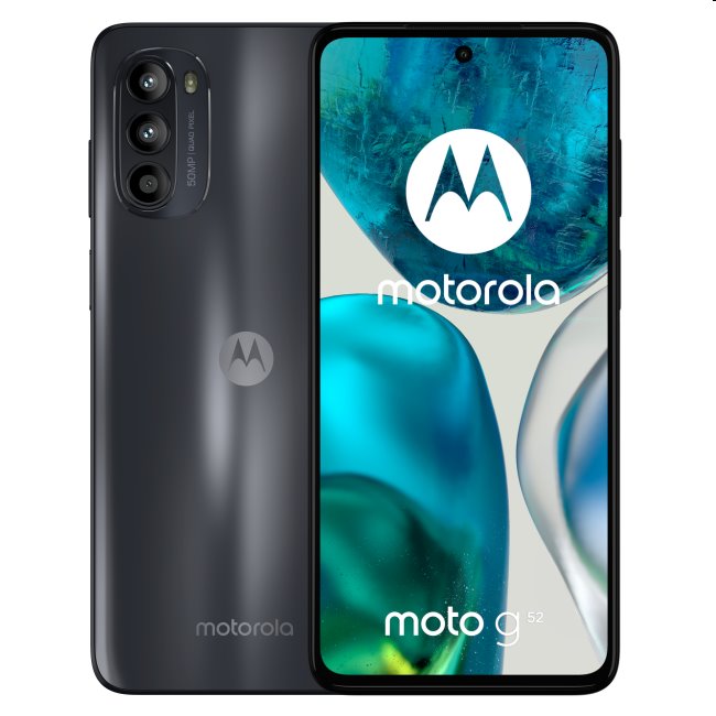 Motorola Moto G52, 4/128GB, charcoal gray