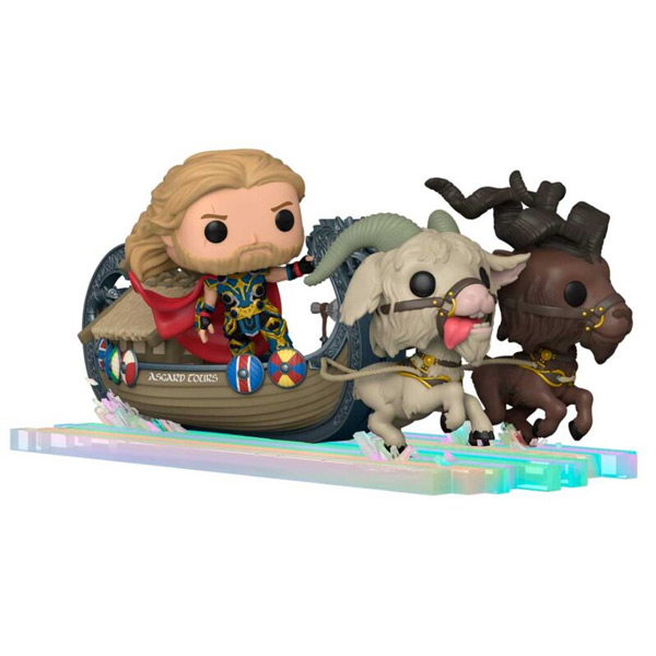 POP! Ride Super Deluxe Thor Láska ako hrom, Thor a Goat Boat (Marvel)