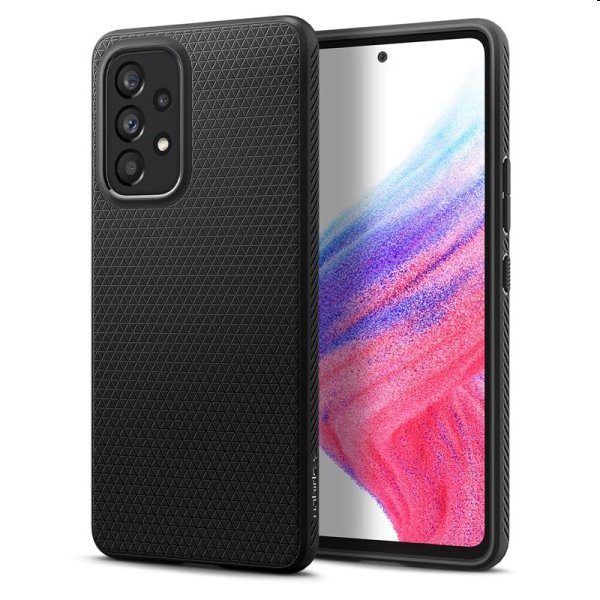 Zadný kryt Zadný kryt Spigen Liquid Air pre Samsung Galaxy A53, čierna Zadný kryt Zadný kryt Spigen Liquid Air pre Samsung Galaxy A53, čierna