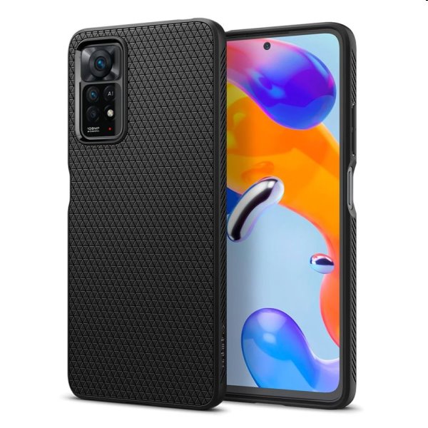 Zadný kryt Zadný kryt Spigen Liquid Air pre Xiaomi Redmi Note 11 Pro 5G, čierna