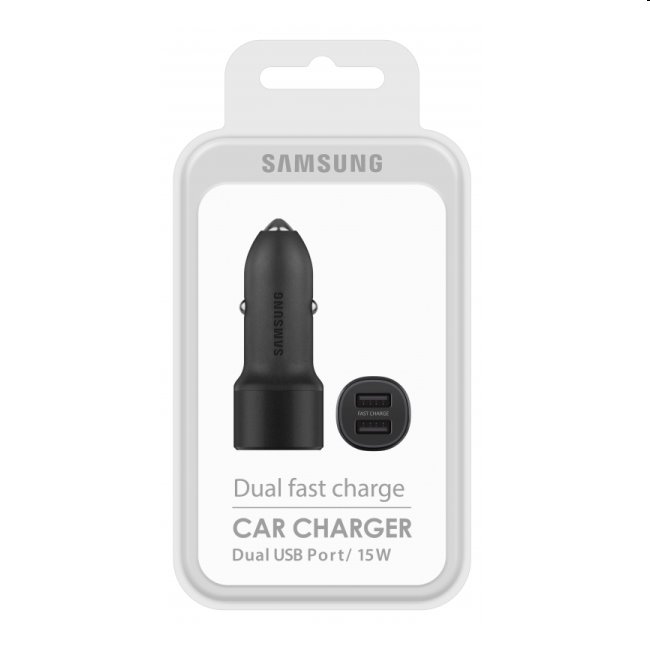 Autonabíjačka Samsung 15W, black Autonabíjačka Samsung 15W, black