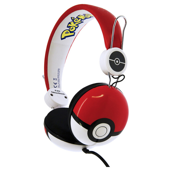 E-shop OTL Technologies detské káblové slúchadlá Pokémon Poké ball PK0445