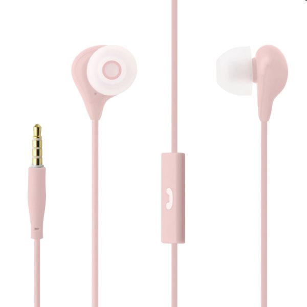 FIXED Earbuds EGG1 Slúchadlá, ružové