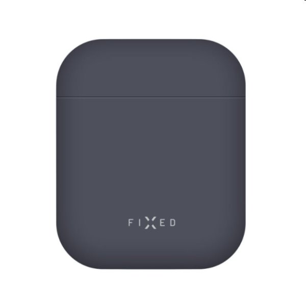 FIXED Silky Silikónové puzdro pre Apple AirPods 1/2, modré