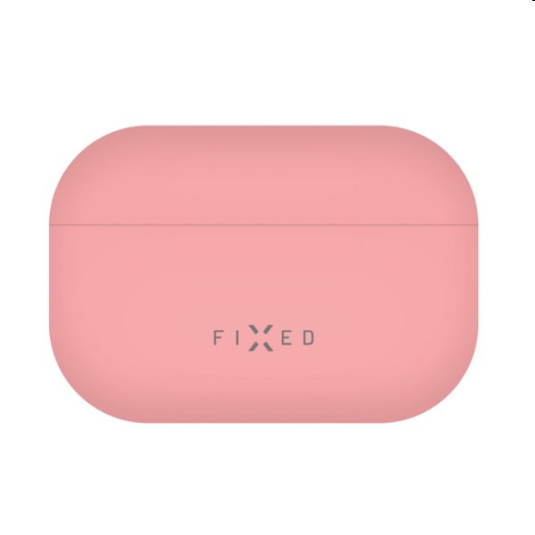 FIXED Silky Silikónové púzdro pre Apple AirPods Pro, ružové