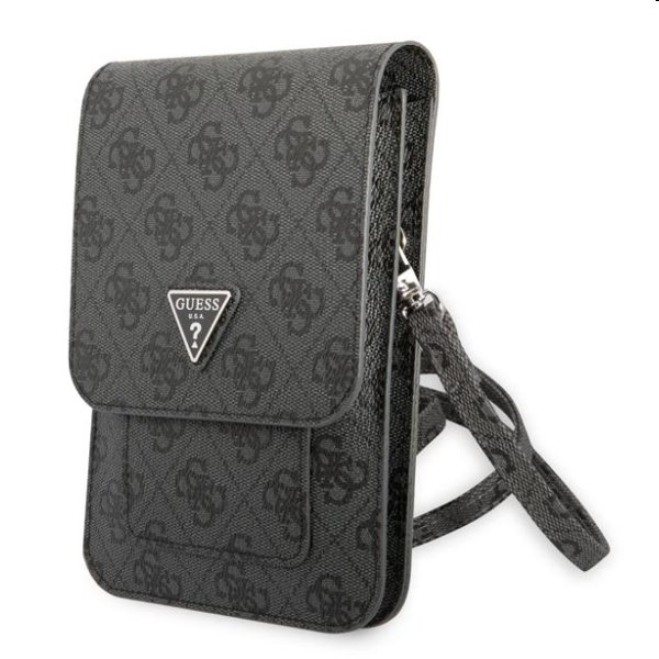 E-shop Taška na mobil Guess PU 4G Triangle Logo, čierna 57983108559