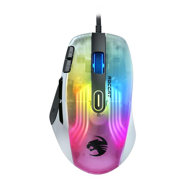 Herná myš ROCCAT Kone XP 3D Lighting, biela ROC-11-425-02