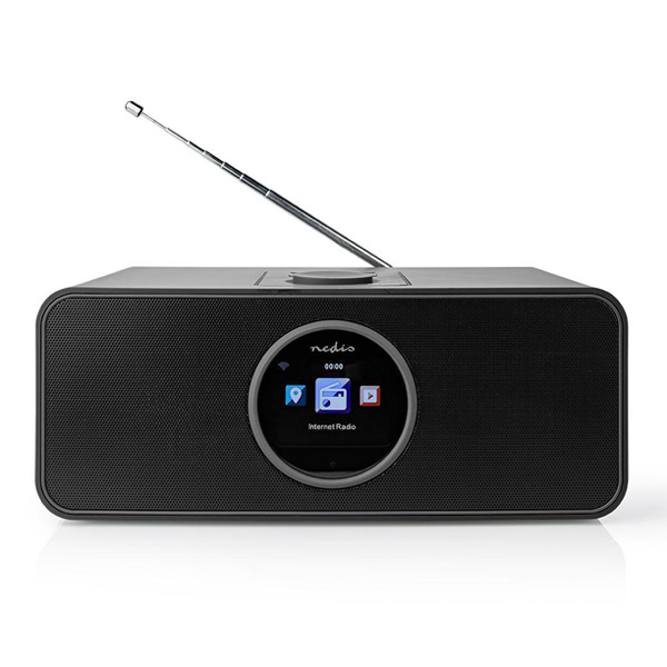 Internetové rádio Nedis RDIN4000BK, Wi-fi, Bluetooth, FM, 42 W