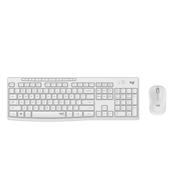 Logitech MK295 Silent bezdrôtová Combo - OFF biely - US INT'L - INTNL