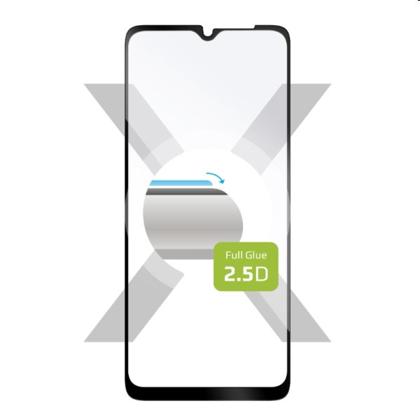 FIXED Full-Cover Ochranné tvrdené sklo pre Samsung Galaxy A13/A13 5G, čierne