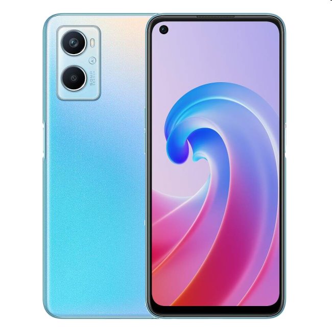 Oppo A96, 6/128GB, Sunset Blue, nový tovar, neotvorené balenie