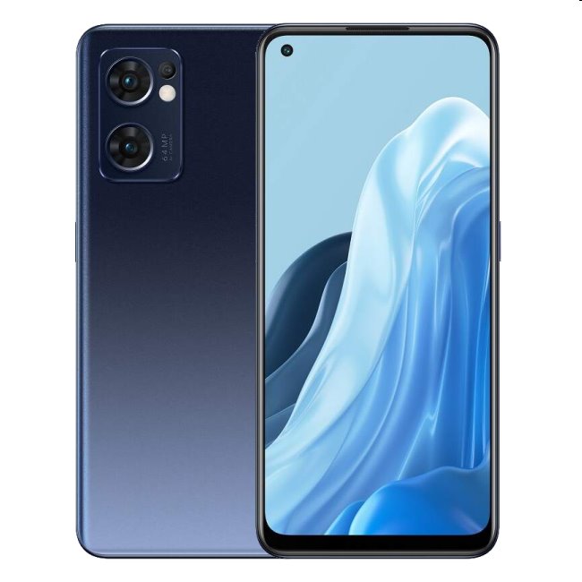 Oppo Reno7, 8/256GB, Starry Black, Trieda B - použité, záruka 12 mesiacov