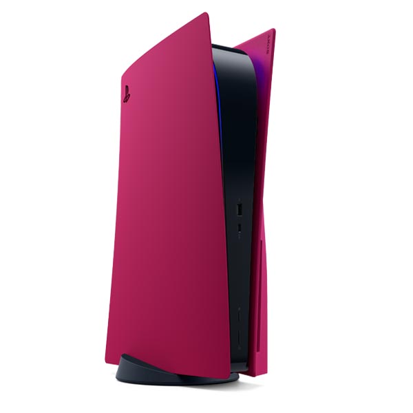 Kryt na konzolu PlayStation 5, cosmic red