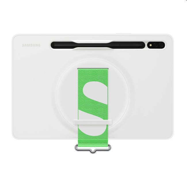 Puzdro Silicone Strap Cover pre Samsung Galaxy Tab S8, white EF-GX700CWEGWW
