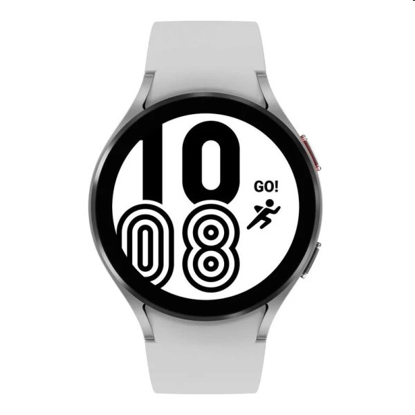 Samsung Galaxy Watch4, 44mm, strieborná, nový tovar, neotvorené balenie