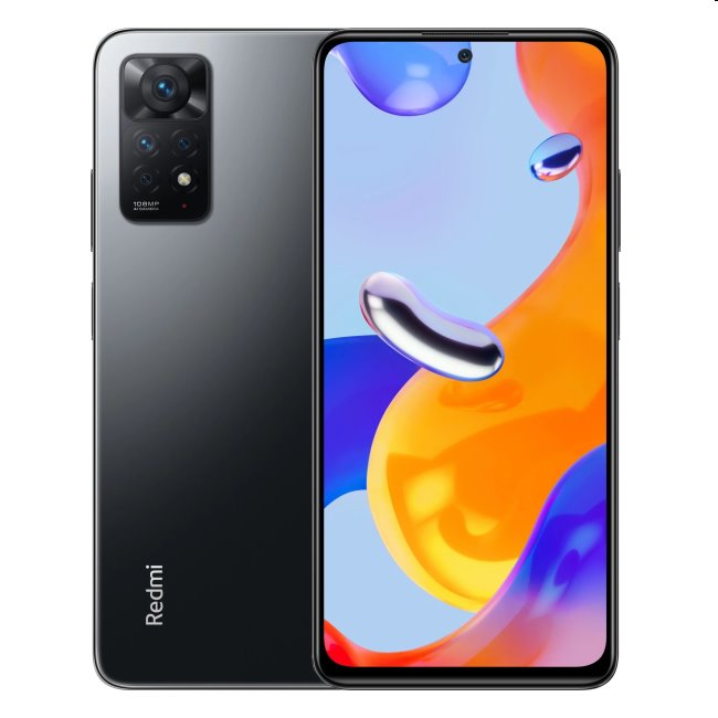 Xiaomi Redmi Note 11 Pro 5G, 6/128GB, gray, Trieda A - použité, záruka 12 mesiacov Xiaomi Redmi Note 11 Pro 5G, 6/128GB, gray, Trieda A - použité, záruka 12 mesiacov