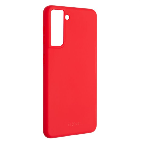 Zadný pogumovaný kryt FIXED Story pre Samsung Galaxy S21, červená Zadný pogumovaný kryt FIXED Story pre Samsung Galaxy S21, červená