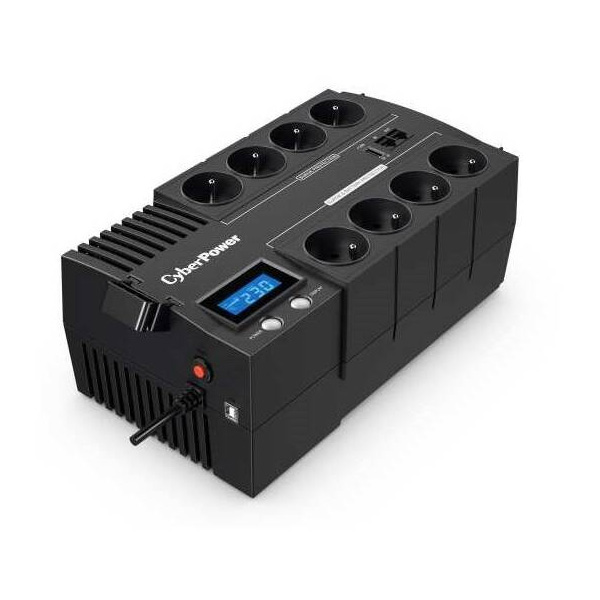 Záložný zdroj CyberPower BRICs LCD 1000, 1000VA/420W LCD, 8x FR zásuvka, RJ11/RJ45, USB