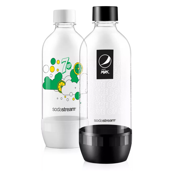 SodaStream  Fľaša 1l duo pack 7up & Pepsi Max