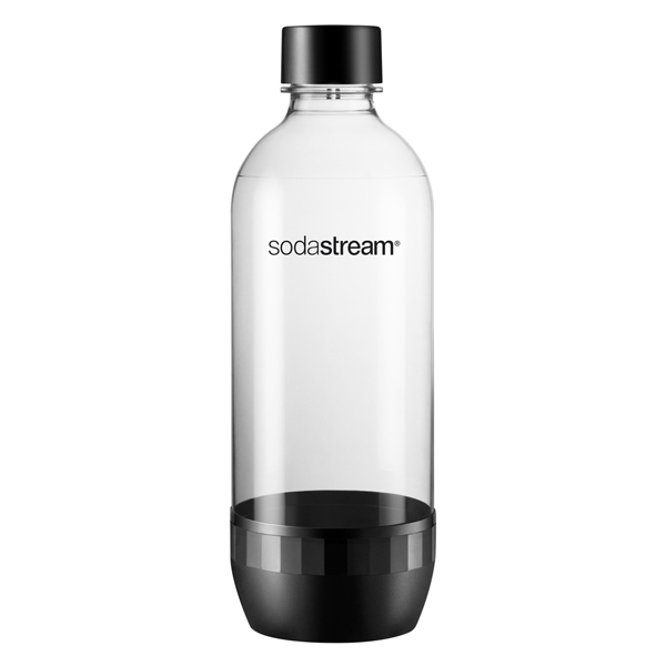 SodaStream  Fľaša 1l single pack jet blk DW-safe