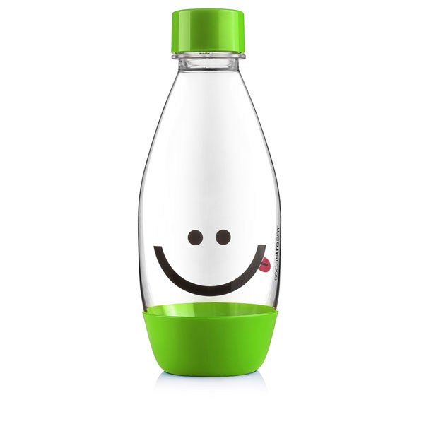 SodaStream Fľaša detská 0,5l smajlík zelená SodaStream Fľaša detská 0,5l smajlík zelená