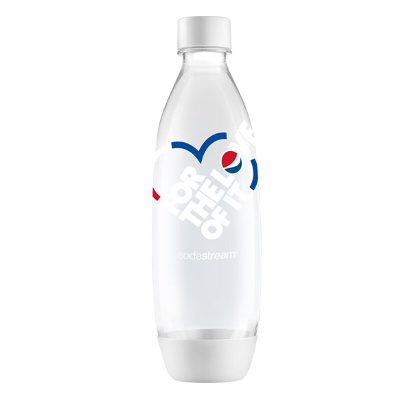 Sodastream Fľaša Fuse 1 l pepsi love biela