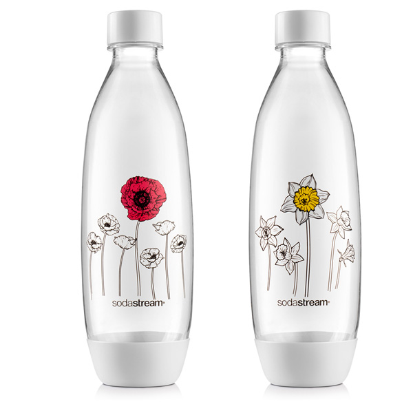 SodaStream Fľaša fuse duo pack 1l kvetiny