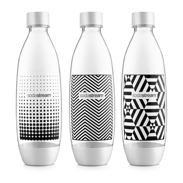 Sodastream Fľaša Tripack Fuse Black&White 1 l