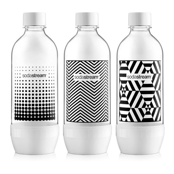 Flaša TRIPACK 1l BLACK&WHITE SODASTREAM