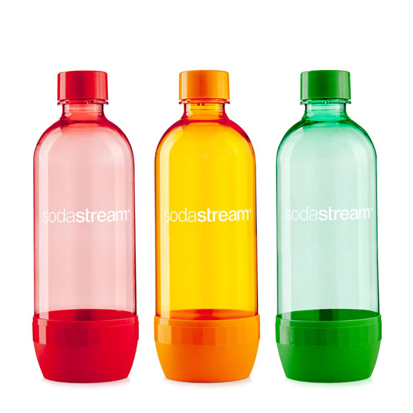 SodaStream Fľaša TriPack 1l orange/green/red