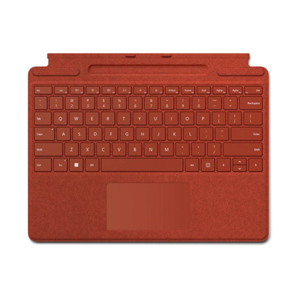 Klávesnica Microsoft Surface Pro Signature CZ&SK, červená