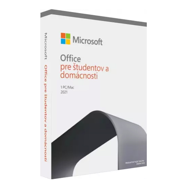 Microsoft Office 2021 pre študentov a domácnosti - 1 PCMac